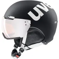 Uvex Hlmt 500 Visor - Skihelm - Hardshell - Zwart/wit