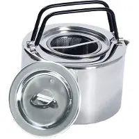 Tatonka Roestvrijstalen waterkoker Teapot | Maat 1,5 L
