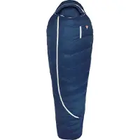 Grüezi Bag - Biopod DownWool Ice 200 - Donzen slaapzak 230 x 85 x 55 cm, blauw