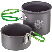 Optimus Terra Solo Pannenset 0,6 L (Maat - 0,6 L, Kleur - Dark grey)