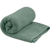 Sea to Summit Tek handdoek pluche kampeer- en reishanddoek klein (16 x 32 inch) saliegroen