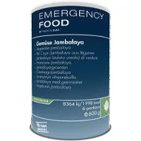 Överlevnadsbutiken Emergency Food Blik 600g, Vegetable Jambalaya 2023 Outdoor voeding