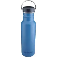 Klean Kanteen - Classic Narrow with Loop Cap - Drinkfles 532 ml, blauw