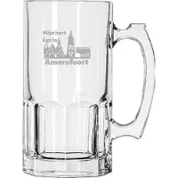 Libbey Gegraveerde Bierpul 1ltr Amersfoort