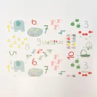 Lola 4x Placemat Count me in Original - 30x45cm - onderlegger - tafeldecoratie - placemat voor kinderen