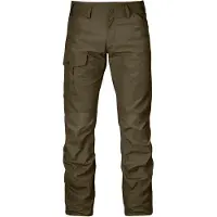 Fjällräven - Wandel- en bergsportkleding - Nils Trousers M Dark Olive voor Heren - Maat XS/S - Groen