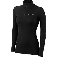 Falke Longsleeve Falke Women Wool-Tech Zip Black-L