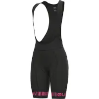 ALÉ Srada dameskoersbroek zwart/fluo roze XS || Maat: L