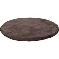 Kidsmill Velours Boxmatras Hoes Rond Wood 90 cm