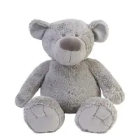 Happy horse Beer Brice Knuffel 40cm - Grijs - Baby knuffel