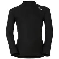 Odlo Ondershirt Odlo Kids BL Top Turtle Neck LS Active Warm Eco K Black-Maat 152