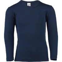 Engel - Kinder Unterhemd L/S - Merino-ondergoed 104, blauw