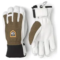 Hestra Army Leather Patrol, skihandschoenen olive
