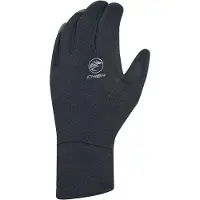Chiba Polarfleece handschoenen (Maat M, Zwart)