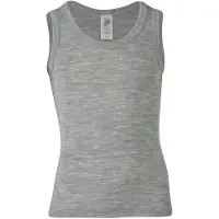 Engel - Kinder Achselhemd - Merino-ondergoed 164, grijs