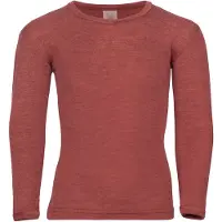 Engel - Kinder Unterhemd L/S - Merino-ondergoed 140, rood