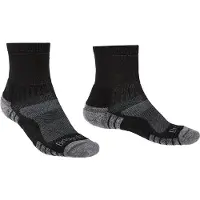 Bridgedale Sok Unisex Hike Lightweight Merino Endurance Ankle Black Silver-Schoenmaat 48