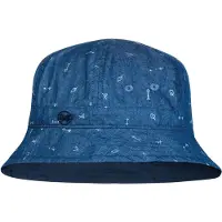 Buff Bucket Hat Kinderen, blauw 2022 Hoeden