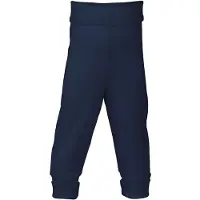 Engel - Baby Hose mit Nabelbund - Merino-ondergoed 86/92, blauw