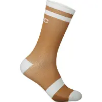 POC Lure MTB Sokken Long Bruin / Wit || Maat: 40-42