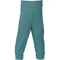 Engel - Baby Hose mit Nabelbund - Merino-ondergoed 62/68, turkoois