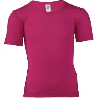 Engel - Kinder Unterhemd S/S - Merino-ondergoed 176, roze