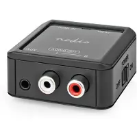 Nedis Digitale Audioconverter | 1-weg | Input: HDMI Input | Output: 2x (2x RCA Female) / 3.5 mm | Automatisch | Antraciet - ACON3415AT