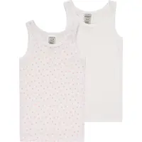 Schiesser Onderhemd pink / wit