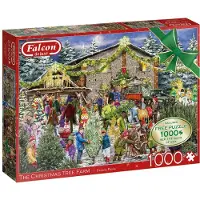 Jumbo The Christmas Tree Farm Puzzel 2x 1000 Stukjes