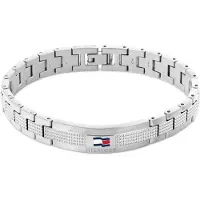 Tommy Hilfiger Armband navy / rood / zilver