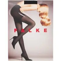 Falke Panty met ribstructuur in 50 denier black