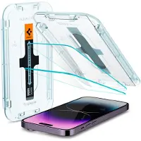 Spigen EZ Fit GLAS.tR Apple iPhone 14 Pro Max Screen Protector 2-Pack