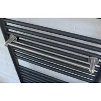 Instamat handdoekrek 45cm geborsteld RVS