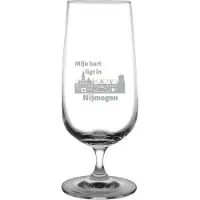 Fusion Gegraveerde bierglas op voet 41cl Nijmegen