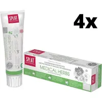 Splat Professional Medical Herbs Tandpasta - 4 x 100 ml - Voordeelverpakking