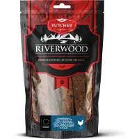 River Woods Natuurlijke Snack Vleesstrip Butcher Kip 150 G
