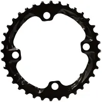 Shimano FC-T521 Kettenblad 36T - 3x10-Speed - 104 mm BCD - 4-Gaats - Aluminium - Zwart