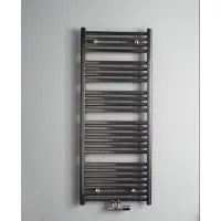 Instamat Calda handdoekradiator 126.4x45cm antraciet metallic 573W