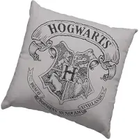 Sans marque Harry Potter Kussen Hogwarts 45 x 45 cm Grijs