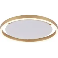 JUST LIGHT Plafondlamp Ritus messing Ø 39,3cm