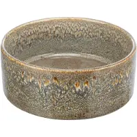 Trixie - Voerbak / Drinkbak - Keramiek - Bruin - 16cm - 900ML