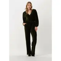 Another Label Dames Jumpsuits Pache Jumpsuit L/s - Donkergroen - Maat S