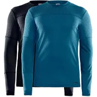 Craft Ondershirt Men Core 2-Pack Baselayer Tops M Black-Tide-XL