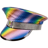 Boland - Pet Sunset sparkle Multi - 58 - Volwassenen - Unisex - Pride