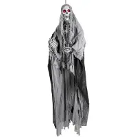 Boland Hangdecoratie Skeleton reaper | Halloween pro deco (grijs zwart)