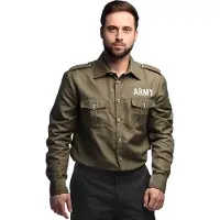 Boland - Shirt 'Army' (XL) - Volwassenen - Militair - Militairen en Leger
