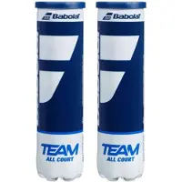 Babolat Team All Court - Tennisballen - 8 ballen (2 blikken met 4 ballen) - Geel