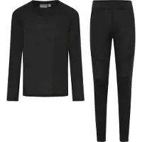 Color Kids - Kid's Ski Underwear - Synthetisch ondergoed 80, zwart