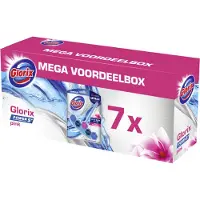 Glorix - WC blokjes - Magnolia - 7 Stuks - Voordeelverpakking
