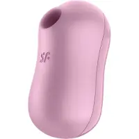 Satisfyer Cotton Candy - luchtdruk clitoris vibrator - oplaadbaar - paars